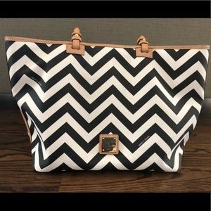 Dooney & Bourke Chevron Large Tote
